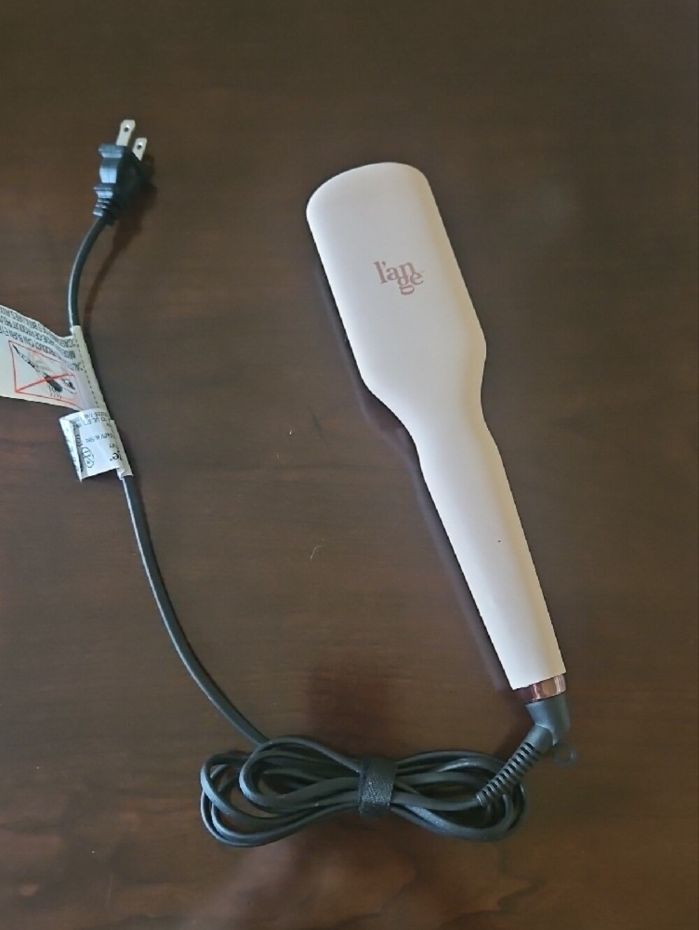 Lange Blush Pink Heated Straightening Brush - Picture 2 of 2